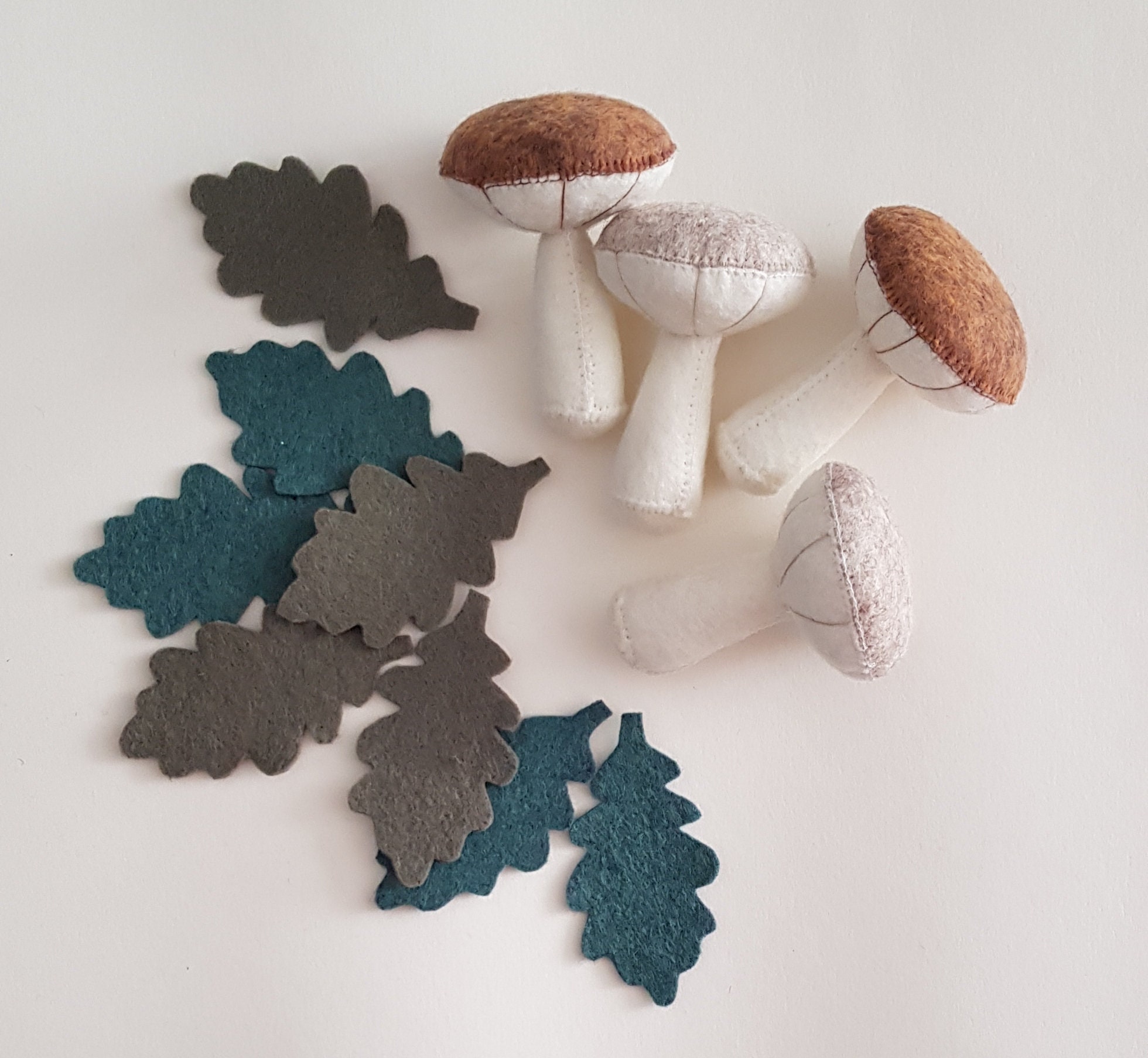 Nursery garland mushroom garland woodland garland leaf Etsy