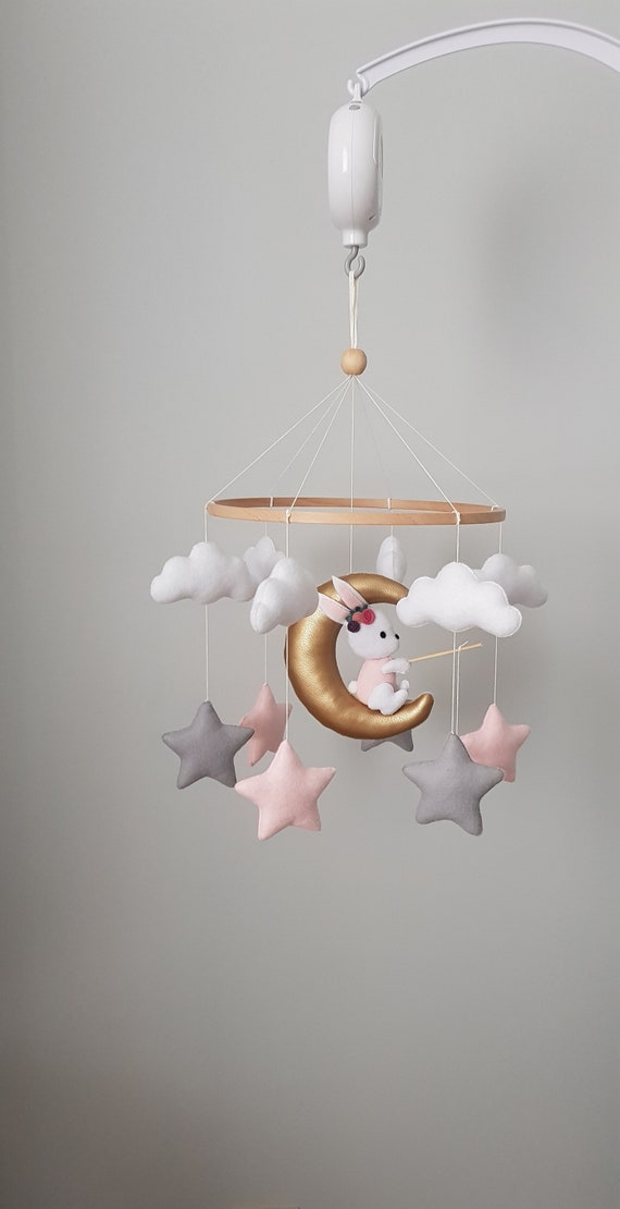 baby girl mobile for crib