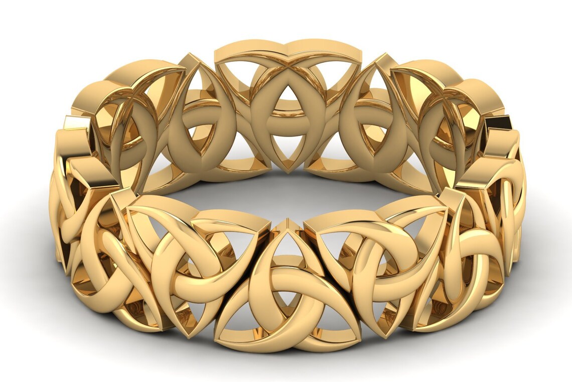 Celtic Ring for Women Wedding Band Ring Celtic Knot Rings for Etsy
