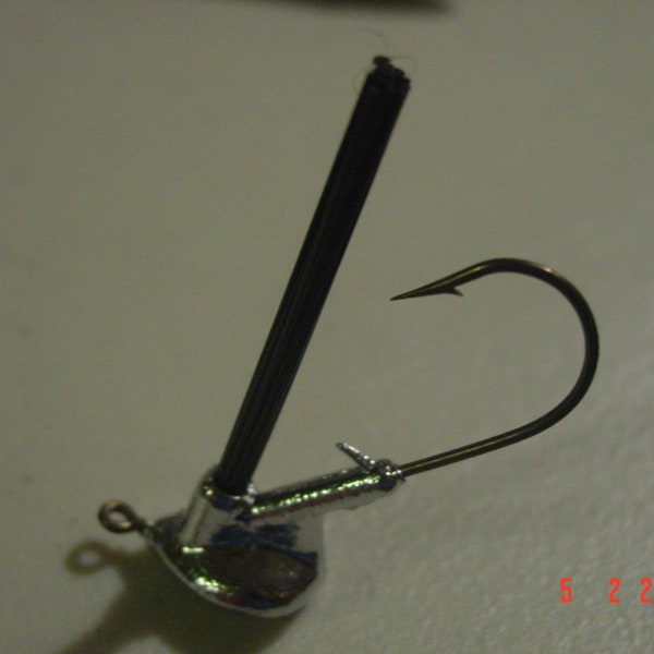 12 Stand Up Weedless JIG Heads 3/8 TO 1/8 OZ, Multiple Combos 12 Per Pack