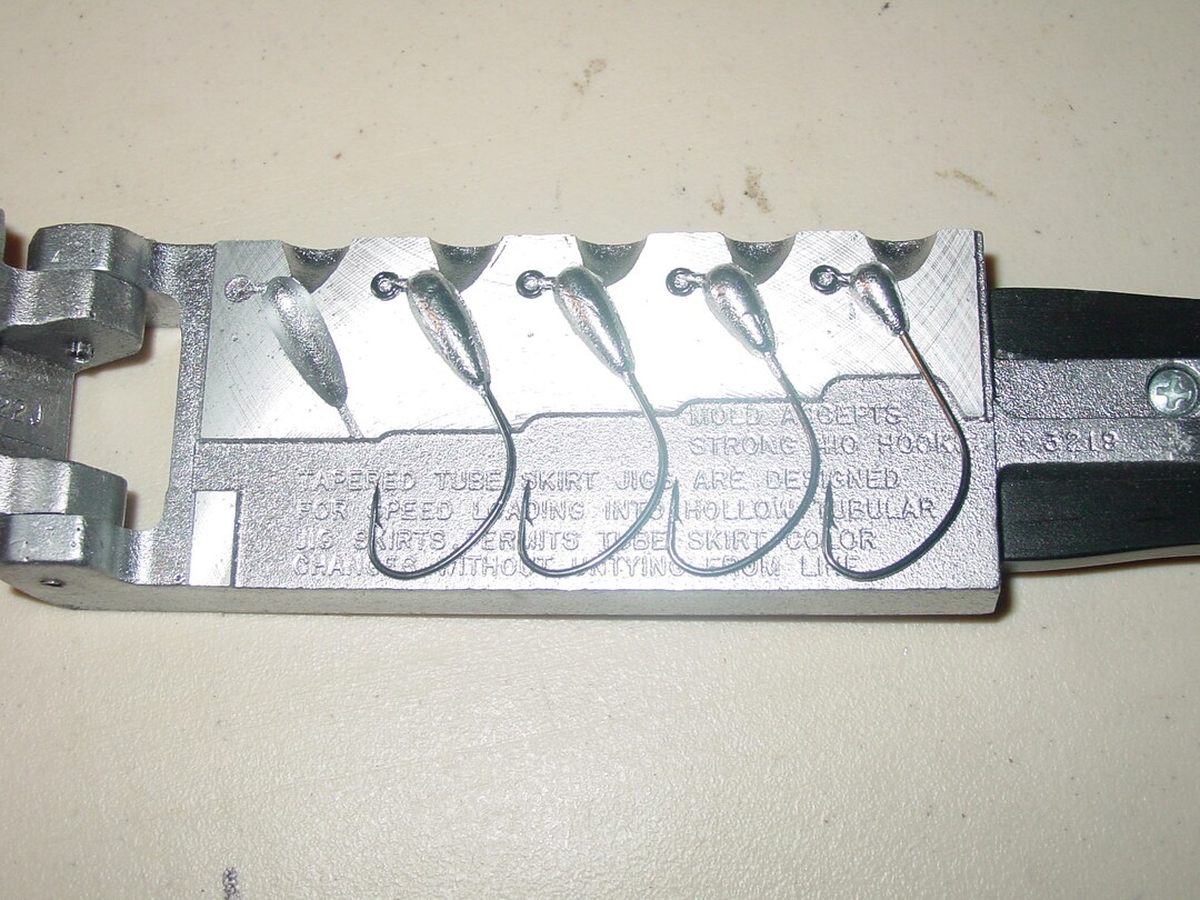 Stupid Tapered Tube Jigs 60 Degree, Extra Wide Gap 1/8oz 3/8 Oz 8 Pack