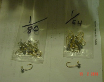 Eagle Claw 570 Bronze Wire Jig Hooks 100 Pack (#6) 