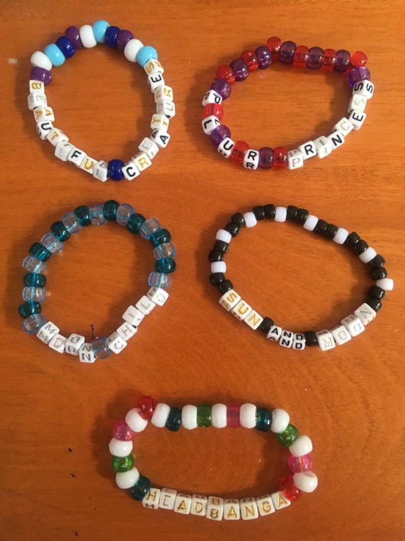 Kandi Bracelet Surprise Pack NSFW, Rave Kandi, Rave Accessories