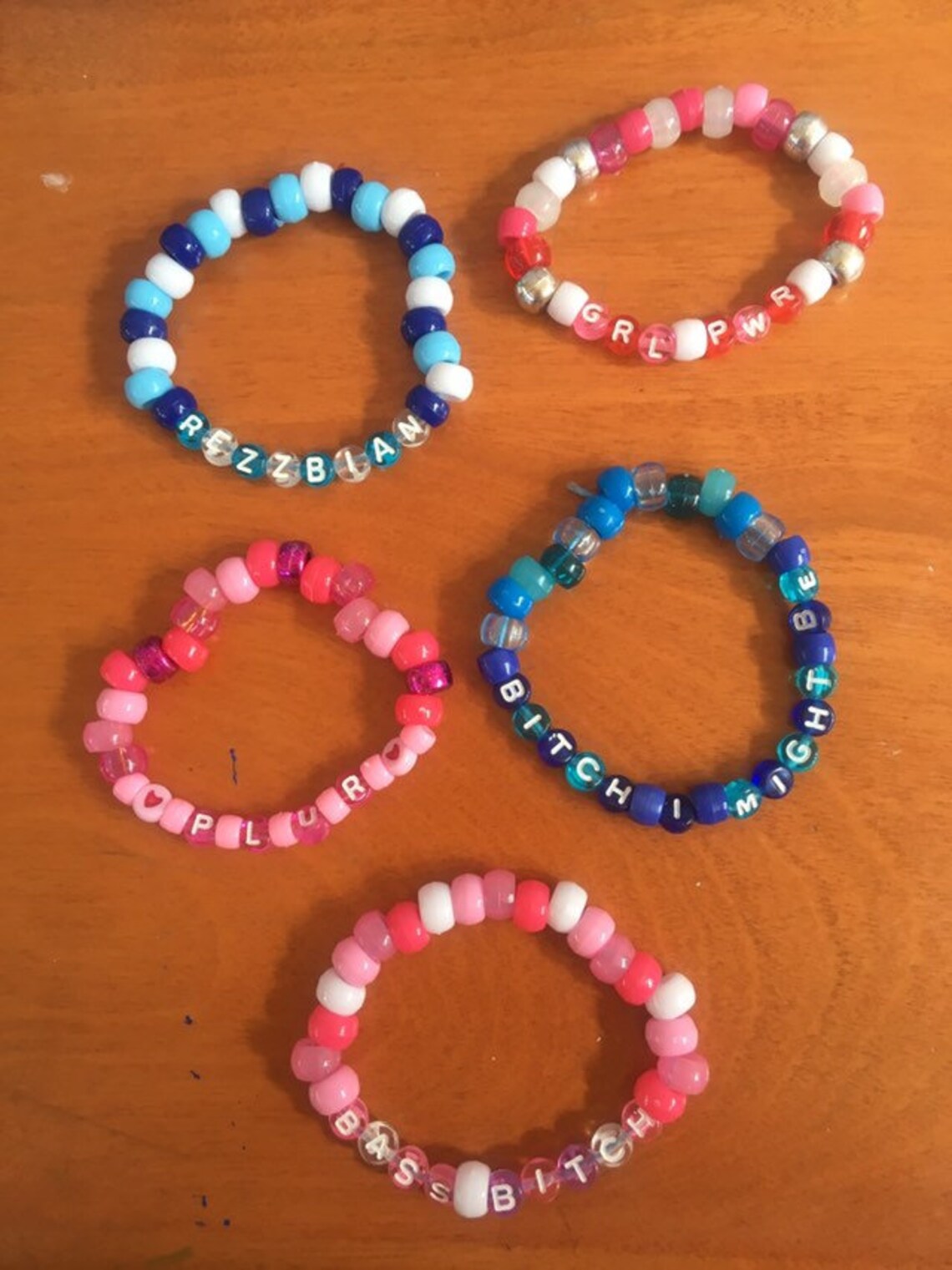Kandi Bracelet Surprise Pack NSFW Rave Kandi Rave Etsy Canada