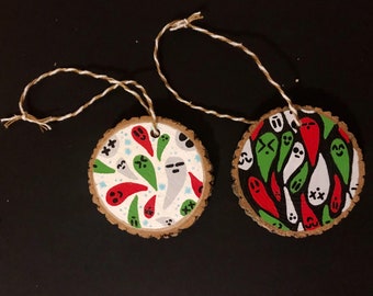 Ghost Ornaments, Halloween Ornament, Tree Decoration, Christmas Decoration