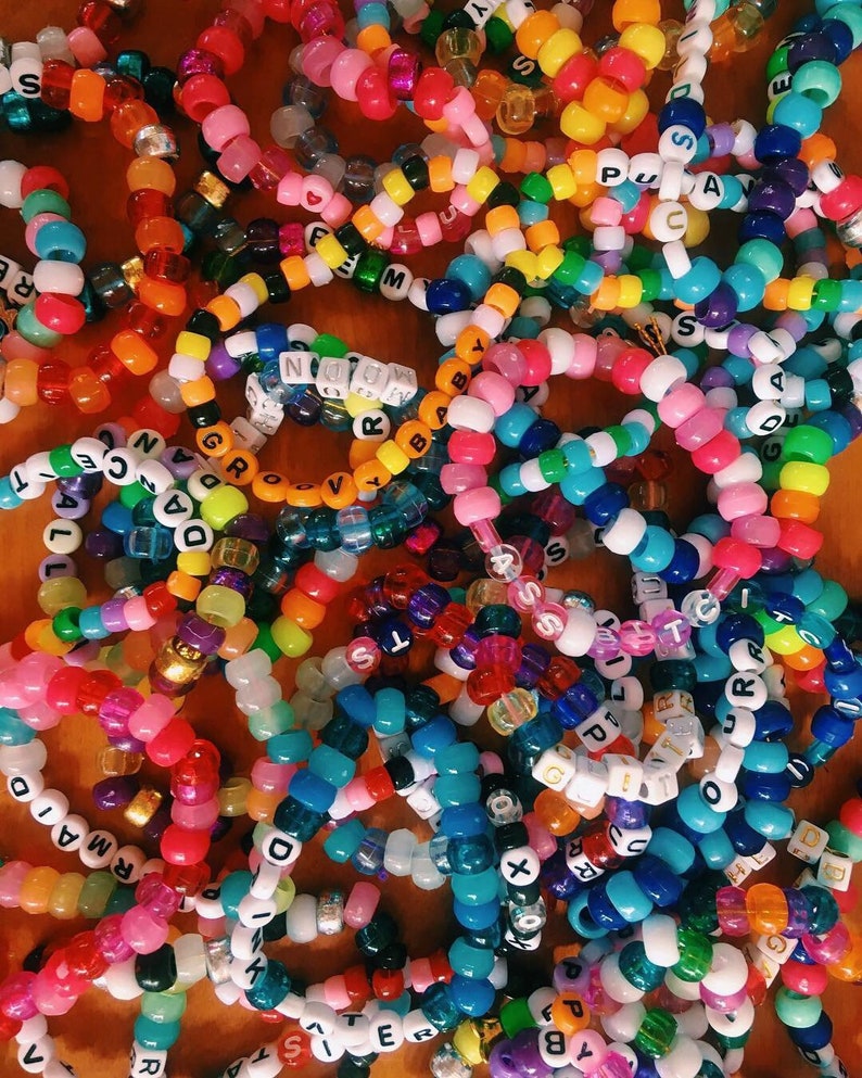 Kandi Bracelet Surprise Pack NSFW, Rave Kandi, Rave Accessories