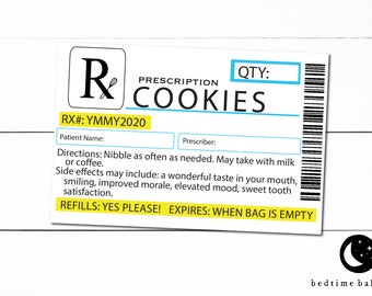 Cookie Labels Etsy