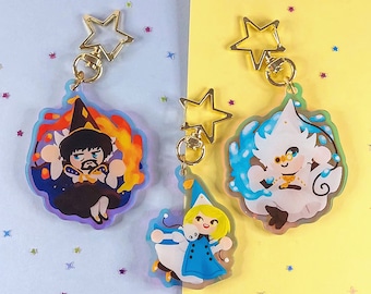 ウィッチハットアトリエ レインボーアクリルチャーム | Qifrey/Olruggio and Coco