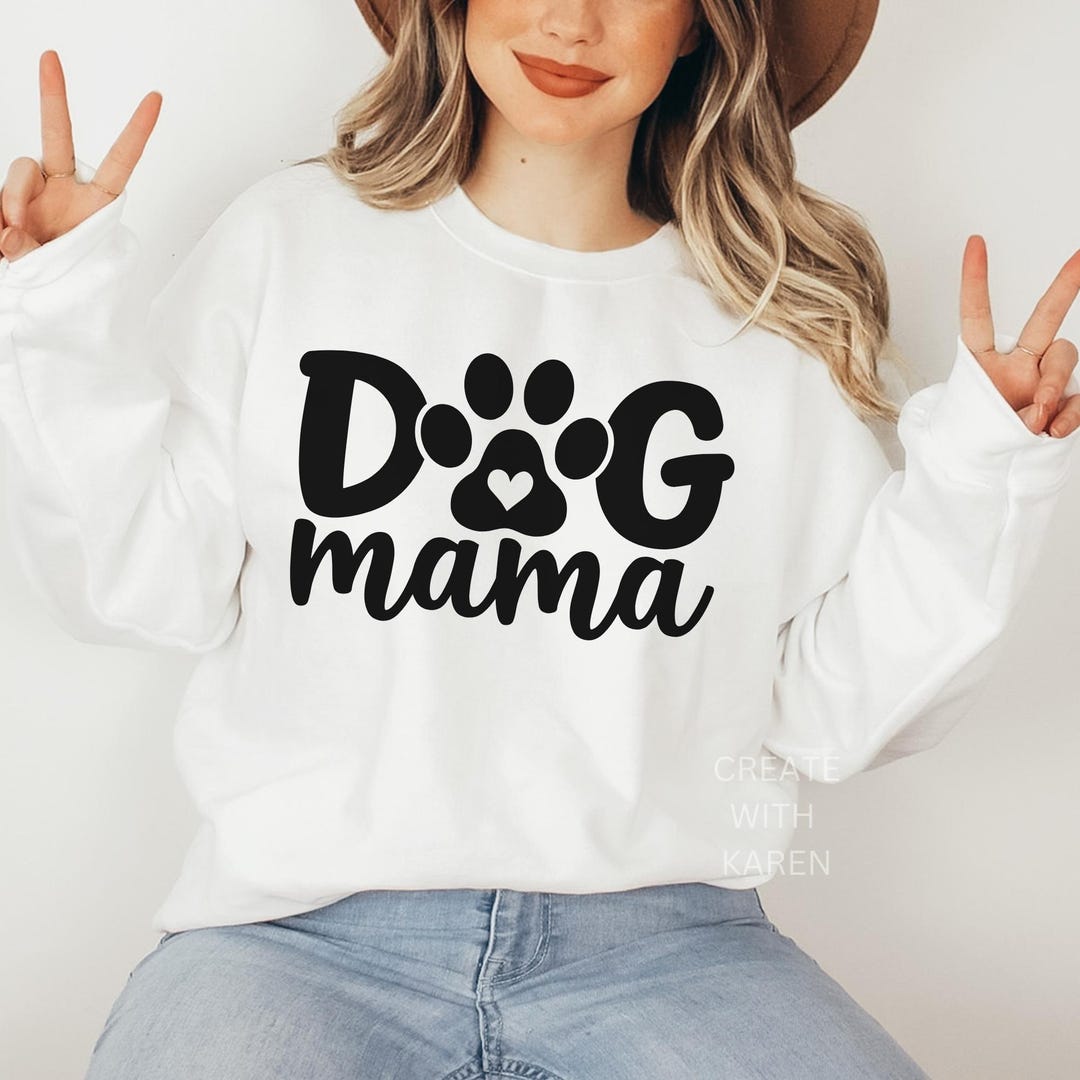 Dog Mama SVG, Dog Lover Svg Dog Mom SVG, Dog Mama Svg Pet Lover Cricut ...