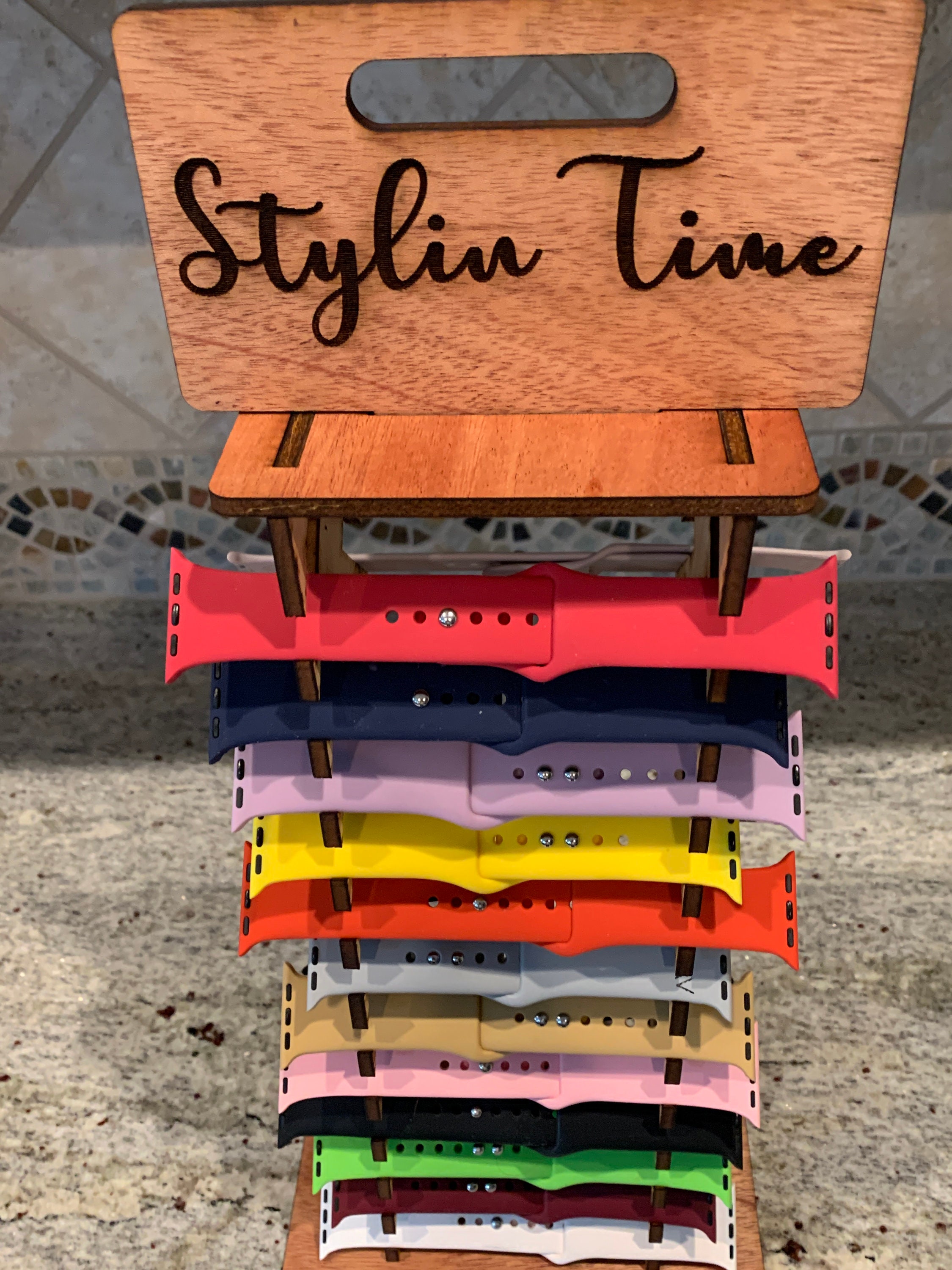 SVG File ONLY Smart Watch Band Holder Display Rack Laser Cut Etsy