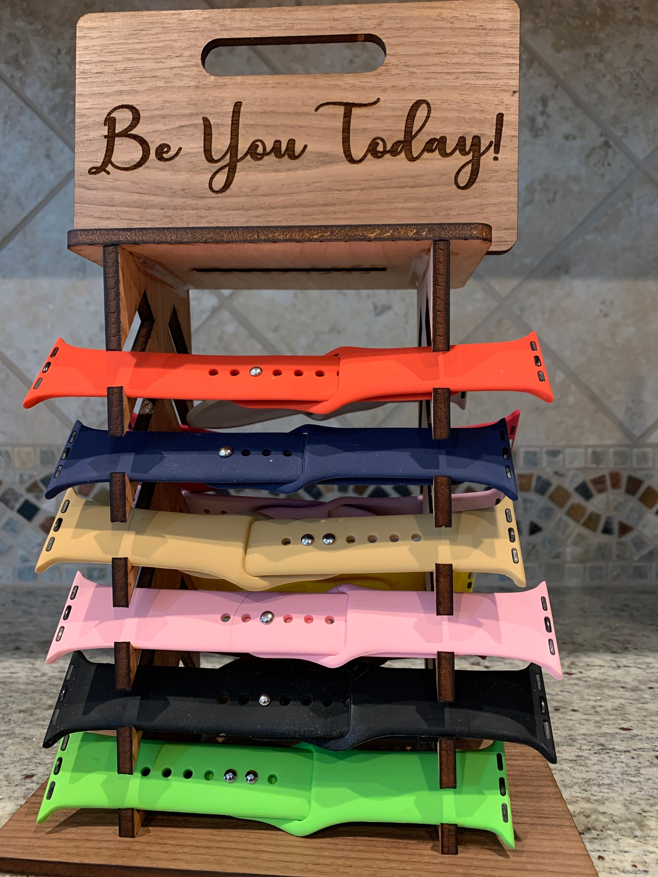 SVG File ONLY Smart Watch Band Holder Display Rack Laser Cut Etsy