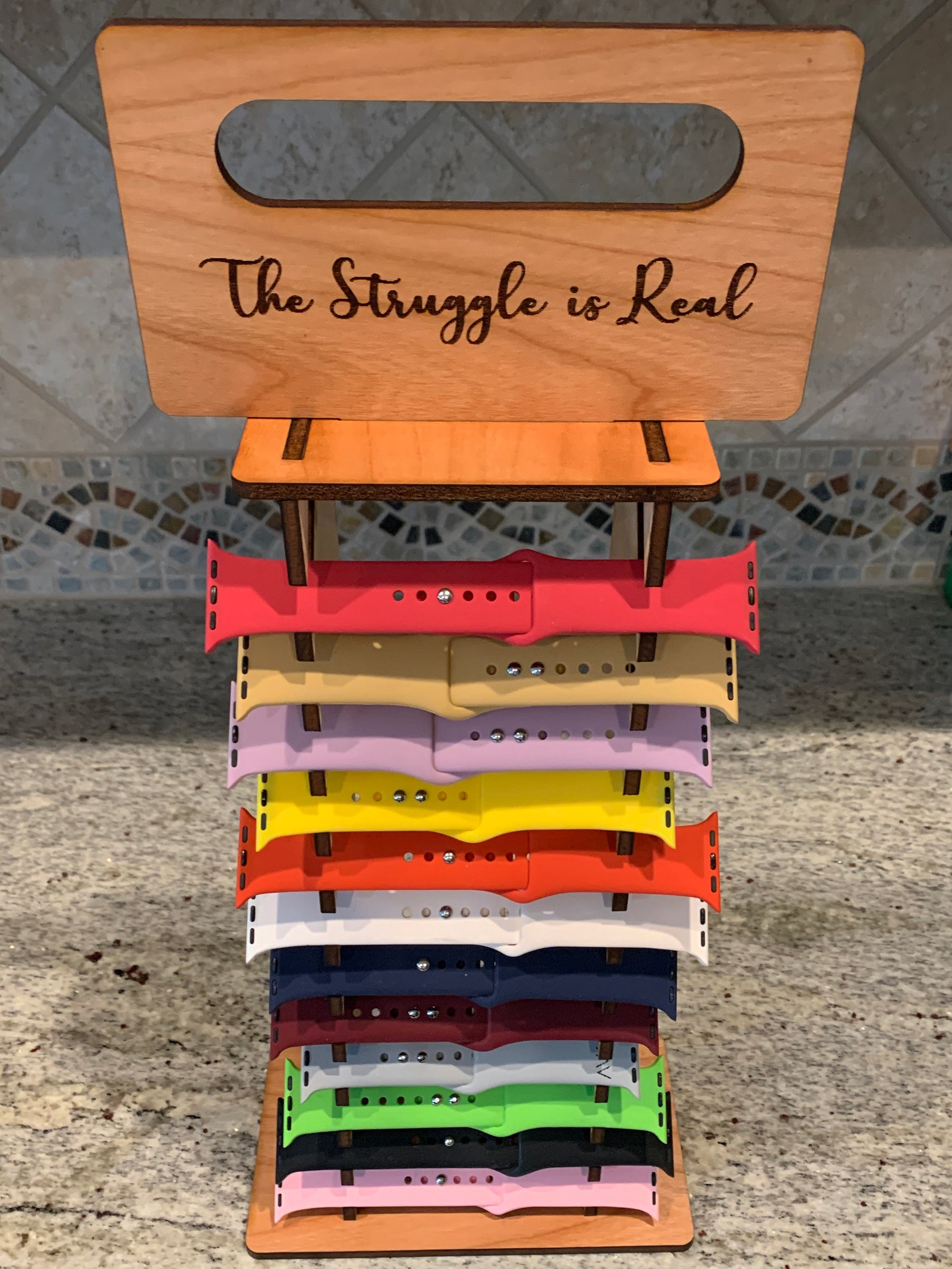 Watch Band Holder Laser Cut Etsy