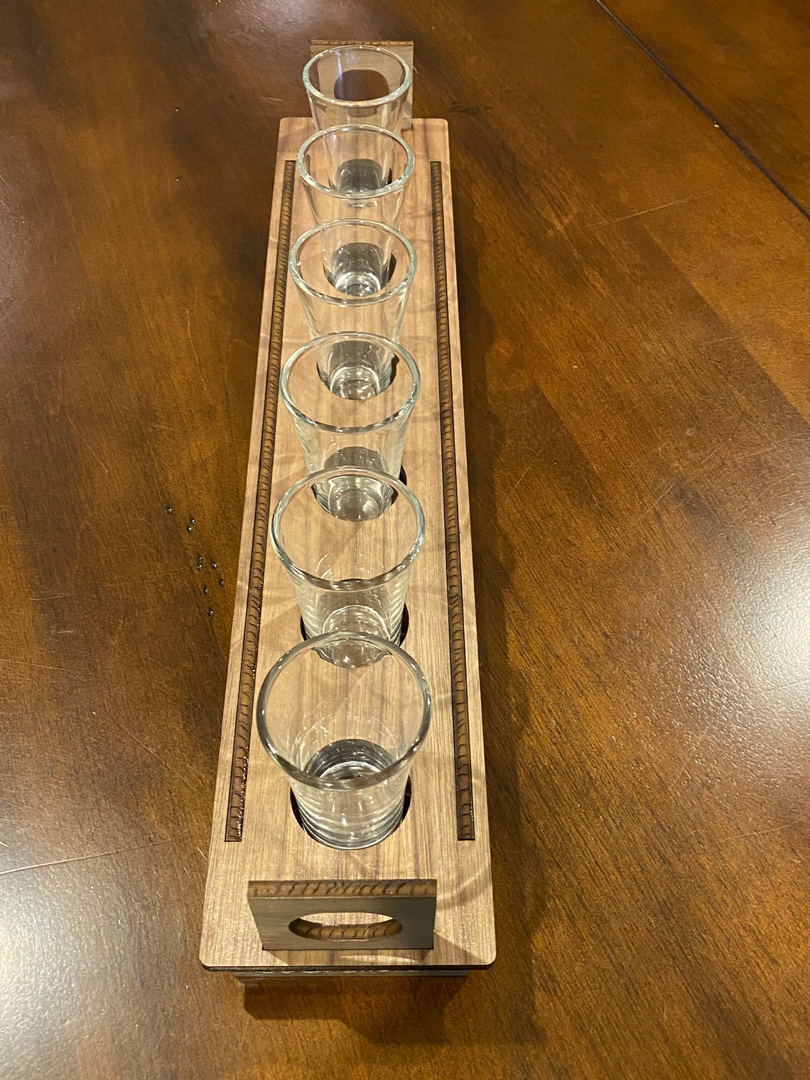 SVG File ONLY Shot Glass Flight Tray Laser Cut Digital File Etsy