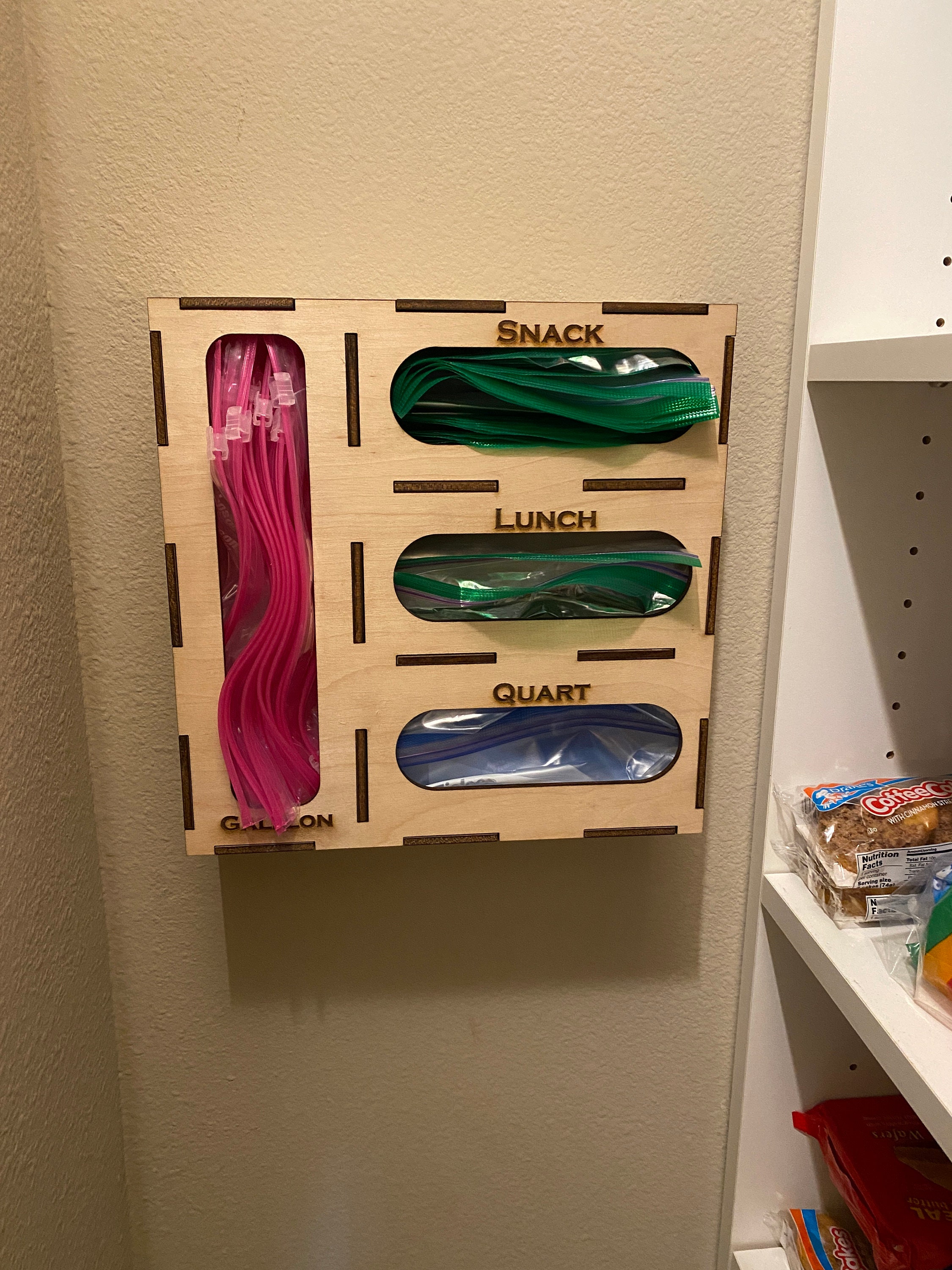 Ziploc Bag Organizer