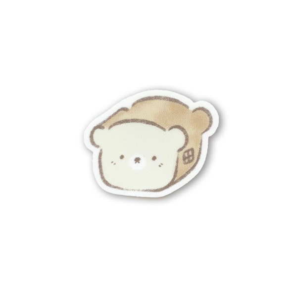 BREAD BEAR HOUSE - Kawaii Vinyl Stickers