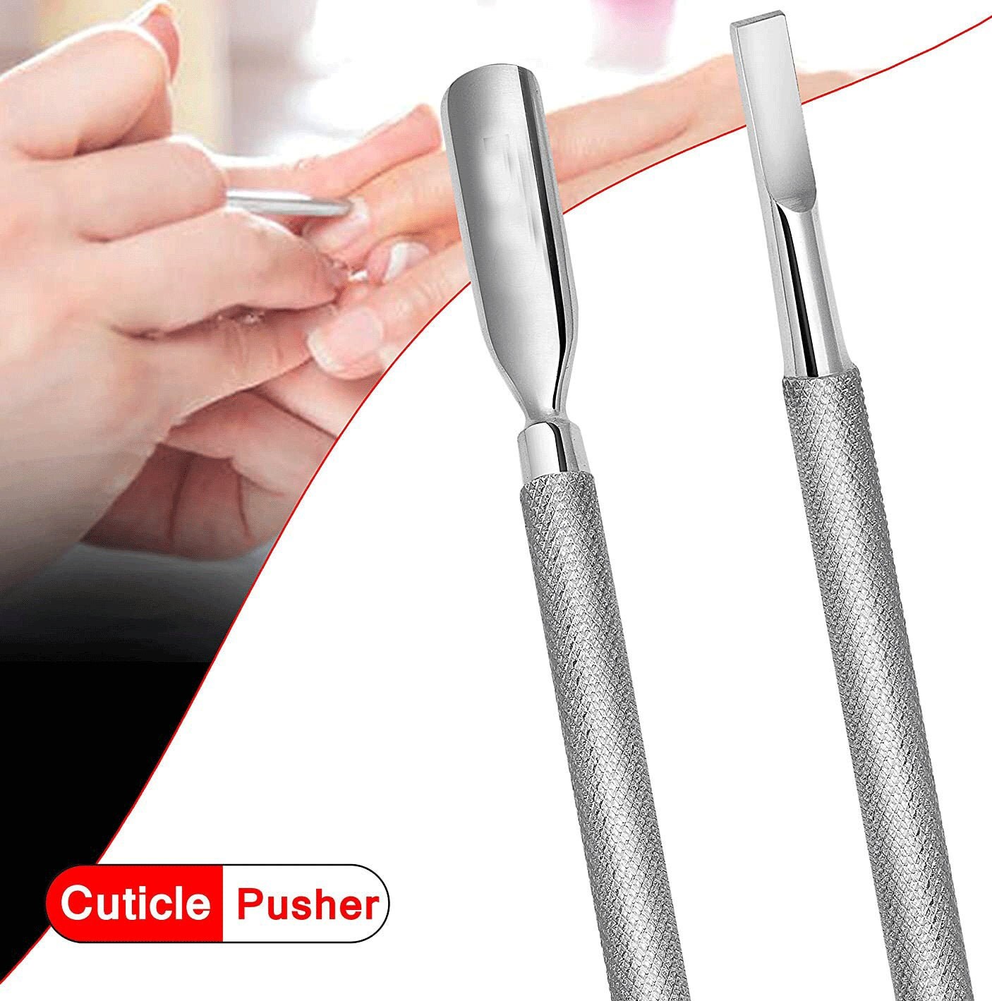 Cuticle Pusher Trimmer Remover Nail Cleaner Manicure Pedicure Etsy UK