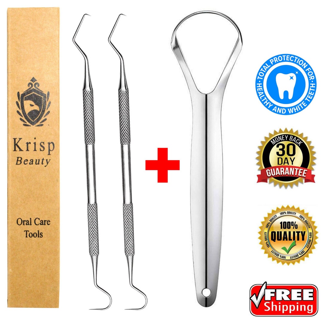 Medical Stainless Steel Dental Teeth Cleaning Kit Dentist Tooth