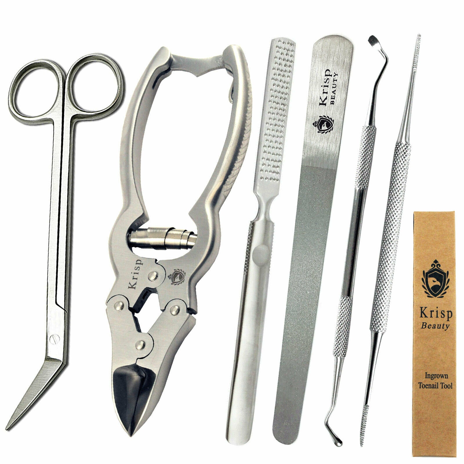 Professional Podiatrist Toenail Clippers For Thick And Ingrown Nails, Labor  Saving Stainless Steel Toenail Clippers, Podiatric Ingrown Toenail Tools