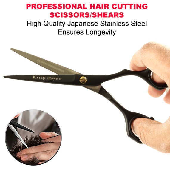 Professional Hair Cutting Scissors Shears Surgical Stainless Steel for  Personal and Professional Hairdressing Use for Men and Women - Size 7 inch