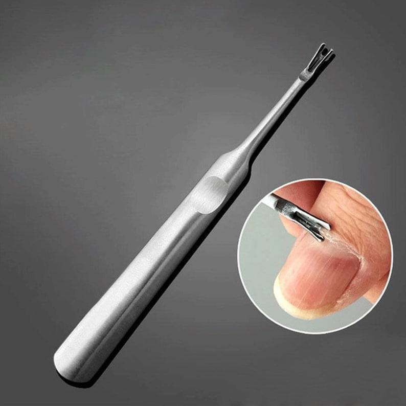 Fingernail Cuticle Pusher Remover Cleaner Manicure Pedicure Etsy