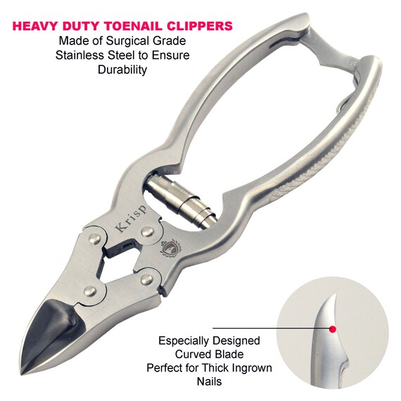 New Podiatrist Chiropodist Thick Toe Nail Clipper Cutter Trimmer Pedicure  Nail Care Tool High Quality 