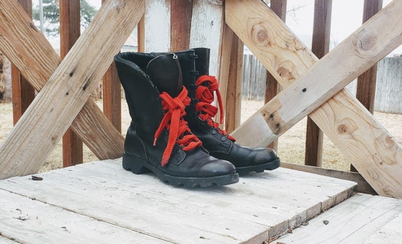 Vintage military combat boots, Ro Search combat bo