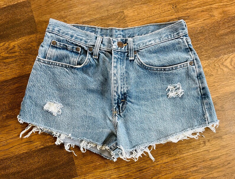 Distressed WRANGLERS Cutoff Shorts Daisy Dukes Womens Size 4 - Etsy