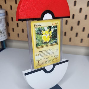 Pokeball Kartenhalter Display