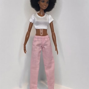 Handmade ORIGINAL Cotton Woven Jogger - Light Pink