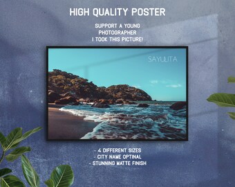 Sayulita, Mexico Poster Fine Art Foto Afdrukken