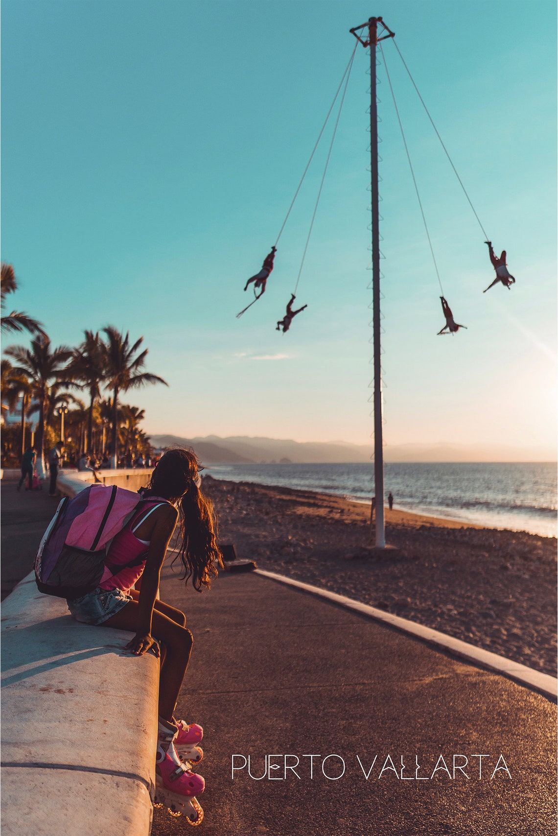Puerto Vallarta México Cartel Bellas Artes Impresión Etsy España