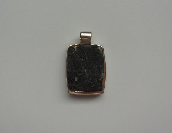 Rectangular Rectangle Shape Abalone Pendant Neckl… - image 8