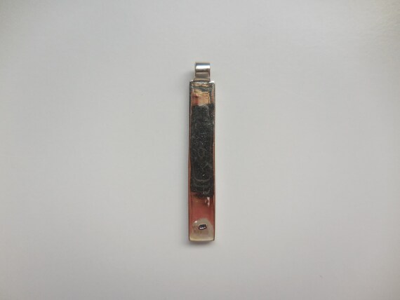 Long Rectangular Rectangle Shape Abalone Pendant … - image 7
