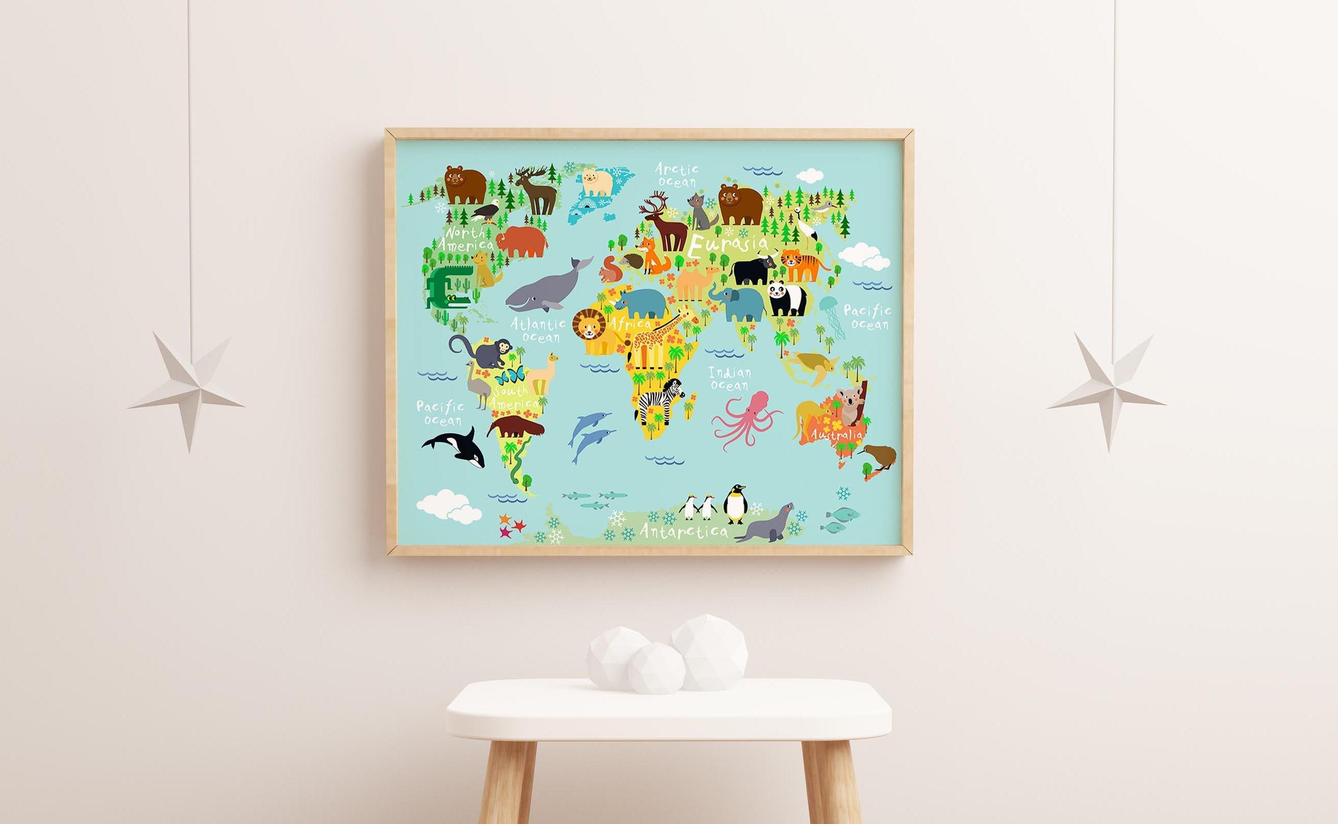 Nursery World Map Nursery Map For Kids World Map For Kids Kids Images