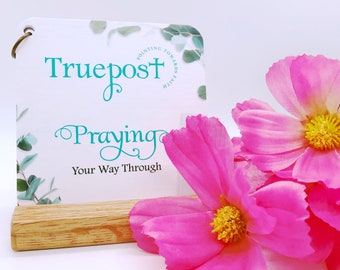 Daily Bible Verse Cards on Prayer, Scripture Cards With Devotionals
