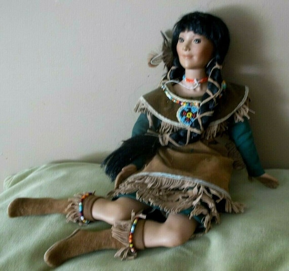 Pocahontas porcelain doll discount