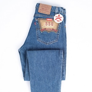 Vaqueros Levi’s 550 Relaxed Fit Vintage en azul nuevo, talla 32/33