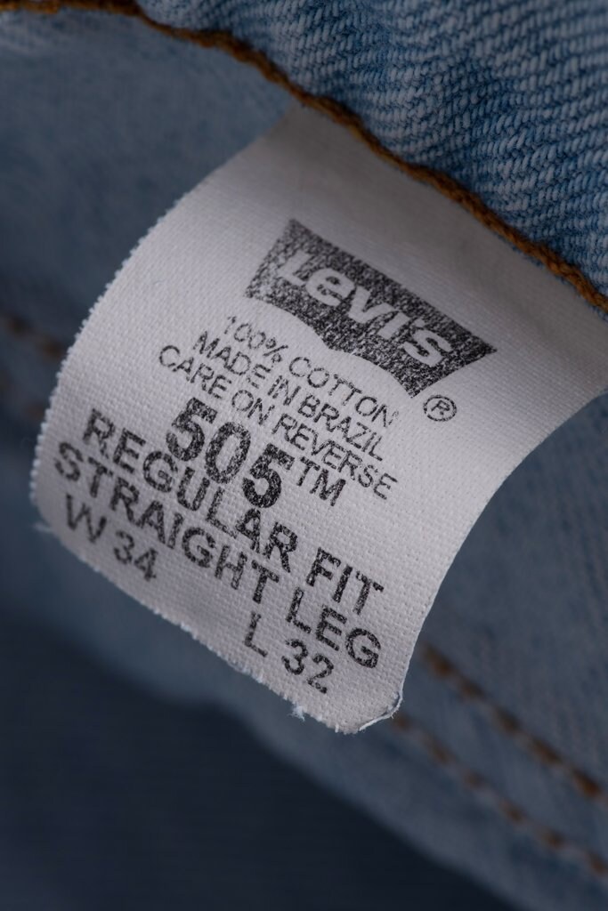Levi's 505 Orange Tab Vintage Light Blue Jeans, W34/L28 - Etsy