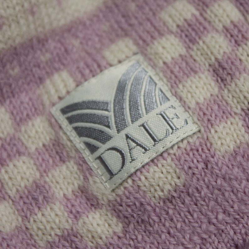 DALE of NORWAY women/'s nordic 100/% wool pink cardigansweater XXS
