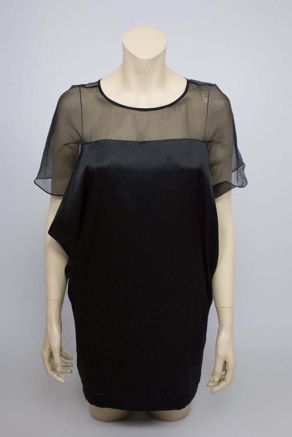 open lace back dress Maje