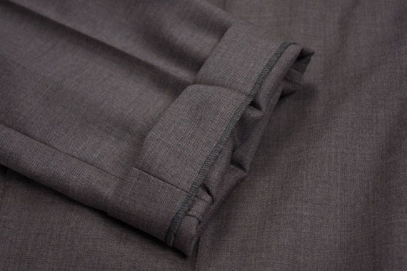 BRUNELLO CUCINELLI 100% Virgin Wool Gray Pencil P… - image 5