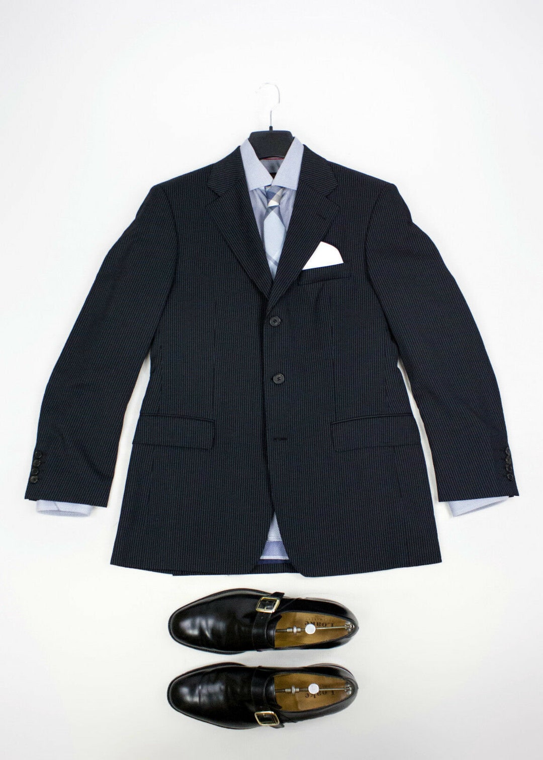 Veste Blazer Homme HUGO BOSS DA VINCI/LUCCA En Laine Super 100 - Taille 48 (PW38)