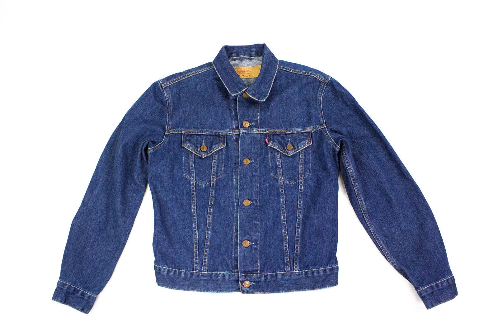 LEVI'S Men's Blue Denim Trucker Style Jacket SIZE L | Etsy Canada