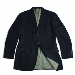 Ermenegildo Zegna ウールジャケット Ermenegildo Zegna ウールデニム ダブルジャケット｜DESIGNWORKS