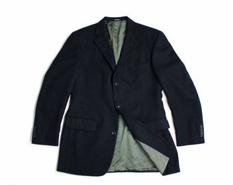 Oscar De La Renta Wool-Cashmere Blend Blazer US 42L, EUR 102