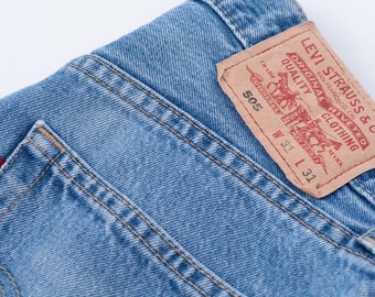 Levi's 505 Vintage Light Blue Jeans, W31/L30.5 - Etsy Levi's 505 Vintage Light Blue Jeans, W31/L30.5 - Etsy