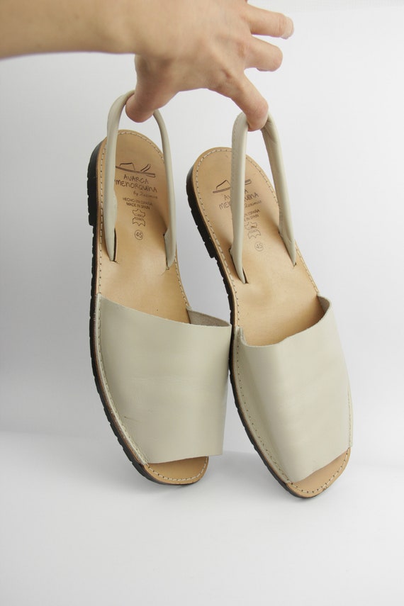 Traditional Menorcan Leather Slingback Men's Sanda