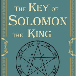 The Key of Solomon,spell book,ancient magic symbol,magic Grimoire PDF Download