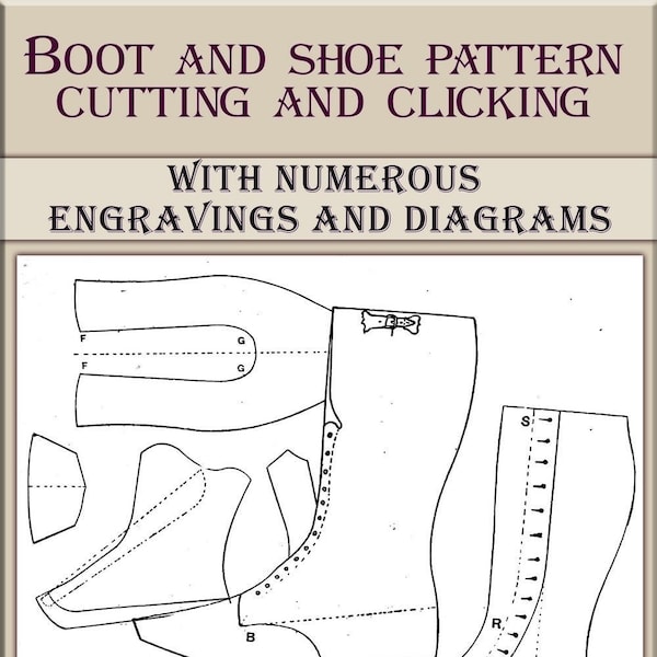 Shoe Sewing Pattern Etsy
