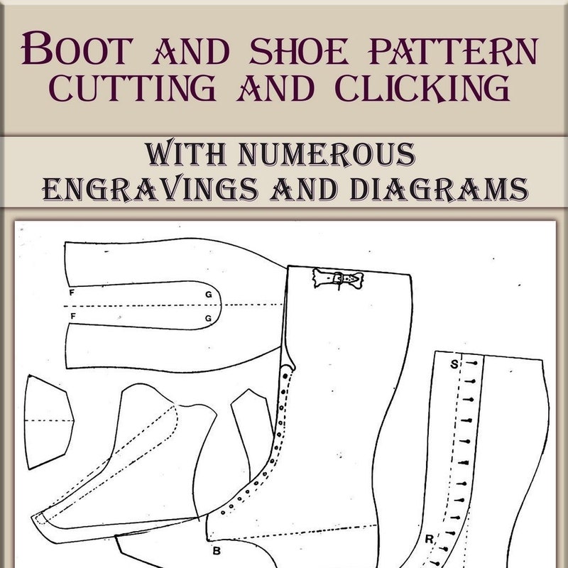 Leather Shoe Pattern - Etsy